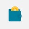 Bitcoin wallet icon