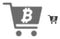 Bitcoin Webshop Halftone Dot Icon
