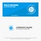 Bitcoins, Bitcoin, Block chain, Crypto currency, Decentralized SOlid Icon Website Banner and Business Logo Template