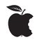 Bite apple icon