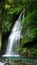 Biwa Waterfall in Iya valley in Japan