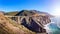 Bixby Creek bridge at the Pacific highway, California, USA.