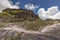 Bizarre ancient rocks of the plateau Roraima tepui - Venezuela,