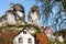 Bizarre columns of rocks Franconian Switzerland Germany