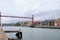 Bizkaia suspension bridge in Portugalete, Basque Country, Spain.