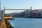 The Bizkaia suspension bridge in Portugalete, Spain