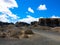 Bizzare stone formations at Stratified City, Lanzarote