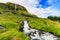 Bjarnarfoss waterfall at the western end of the snaefellsnes