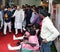 BJP President Amit Shah meet disable children