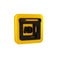 Black Advertising icon isolated on transparent background. Concept of marketing and promotion process. Responsive ads