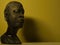 Black African Art, wooden sculture of An beautiful intriging afrikan woman