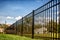 Black Aluminum Fence