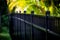 Black Aluminum Fence