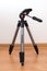 Black aluminum Manfrotto Compact Advanced tripod.