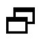 Black Application window symbol for banner, general design print and websites.