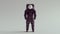 Black Astronaut Cosmonaut with White Helmet Visor Front View Spaceman Spacewalk Space Technology
