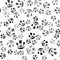 Black Attraction carousel icon isolated seamless pattern on white background. Amusement park. Childrens entertainment