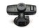 A black automobile car front or rear video dash cam