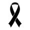 Black awareness ribbon