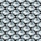 Black background with diamonds seamless pattern.