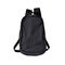 Black backpack isolated with path