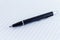 Black Ballpoint Writing Pen ion Lines Writing Paper