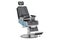 Black Barber Chair, 3D rendering