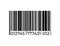 Black barcode icon. Bar code sign. Product labeling, sign for scanning in supermarket. Series of vertical straight lines