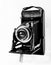 Black Bellows Vintage Film 1900s Camera
