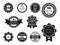 Black Best Quality Guaranteed Stamp Seal Badge Label