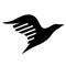 Black Bird Icon