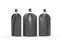 Black blank stand up bag packaging with spout lid, clipping pat