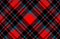 Black Blue Red Gingham Buffalo Lumberjack pattern background.