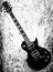 Black Blues Guitar Grunge