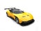 Black and bright yellow awesome super car