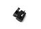 Black British Plug Adapter Isolated