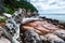 Black Brook beach, Cape Breton, Nova Scotia, Canada.