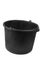 Black bucket