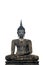 Black Buddha image