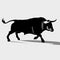 Black bull symbol of the year
