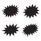 Black bursting star shapes. Set of comic splash, explosion, burst, bang, blast, shine, star vector for sale labels, stickers.