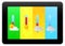 Black Business Tablet Indicate Weather Forecast