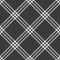 Black cage rhombus check plaid fabric swatch texture seamless pattern, vector pattern texture plaid fabric