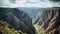 Black Canyon of the Gunnison National Park Colorado - made with Generative AI tools