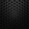 Black Carbon Embossed Background. Abstract Geometric Stars Pattern.