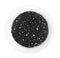 Black caviar in plastic tin