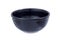 Black ceramic bowl