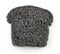 Black charcoal bread