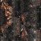 Black charcoal textured seamless watercolor pattern with bright spots