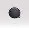 Black chat icon design. Black conversation icon design.